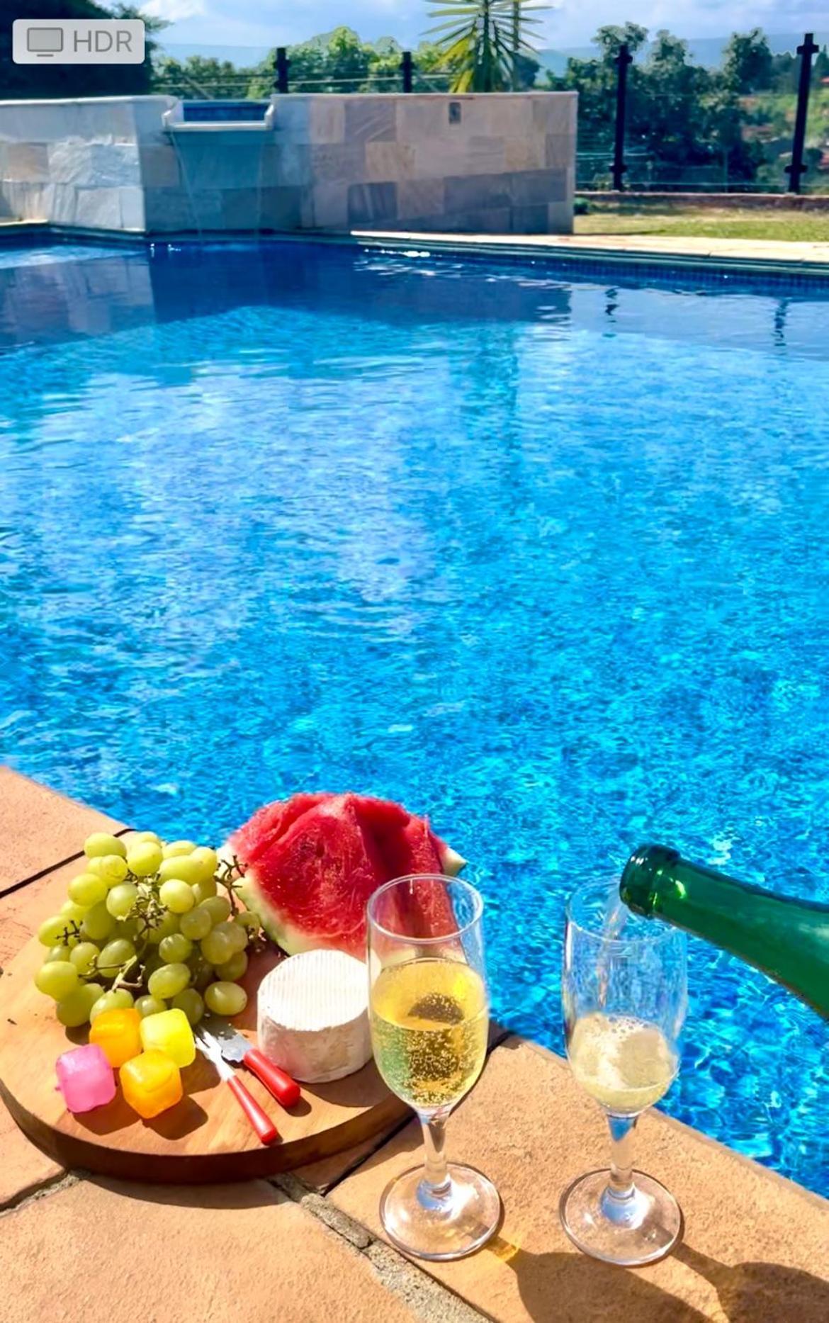 CHACARA THA&THI COND FECHADO WI FI SPA e PISC AQUECECIMENTO SOLAR Bom Jesus dos Perdões Esterno foto