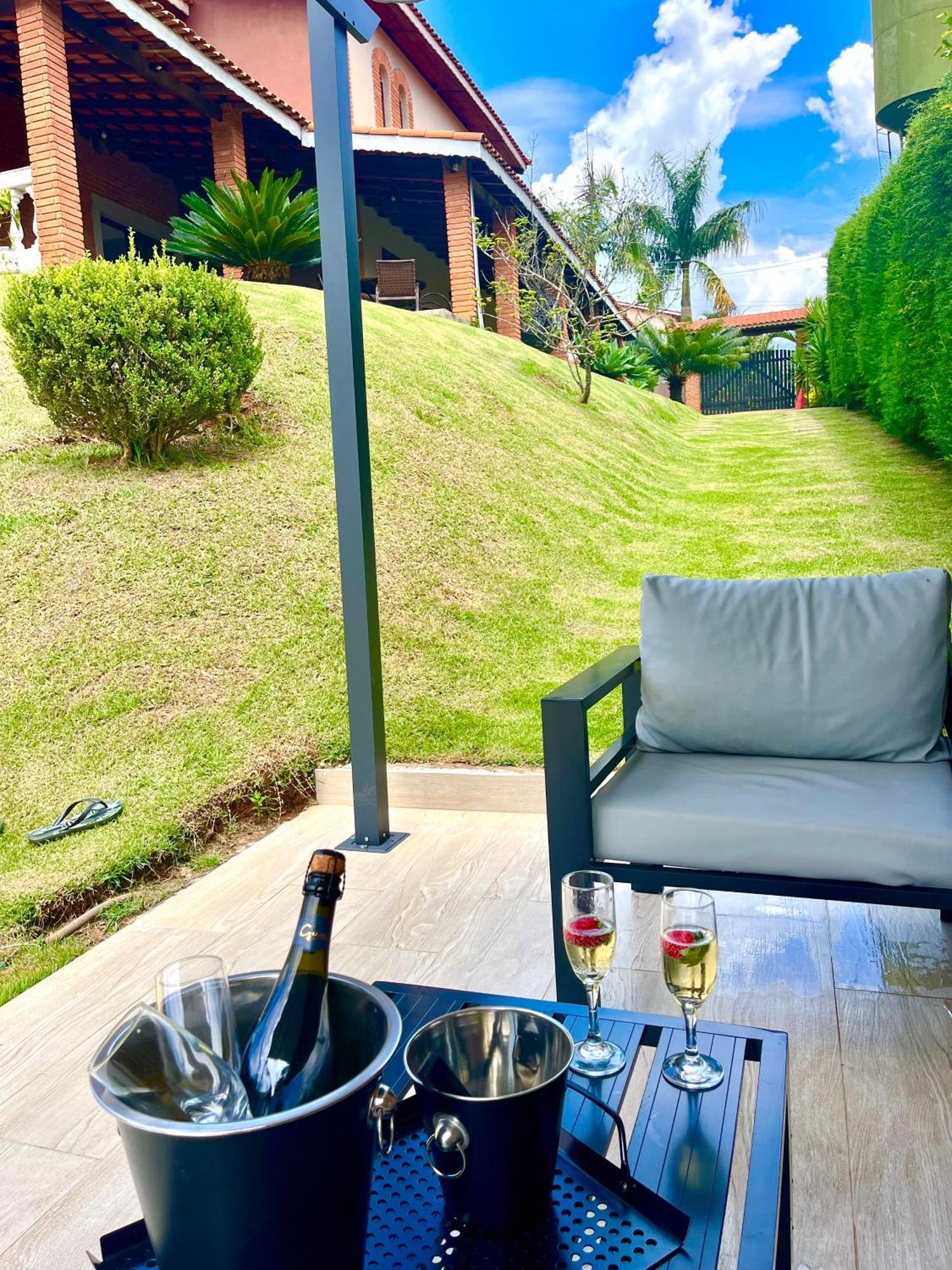 CHACARA THA&THI COND FECHADO WI FI SPA e PISC AQUECECIMENTO SOLAR Bom Jesus dos Perdões Esterno foto